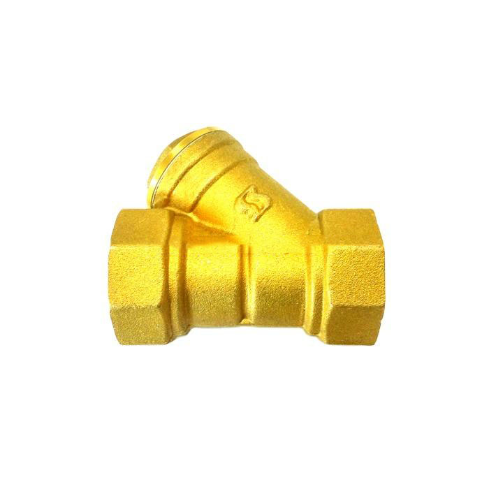 GB DN15 DN20 жезден соғылған су шелек сүзгі сүзгісі